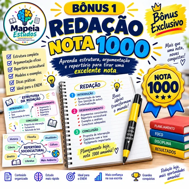 Bônus Redação Nota 1000