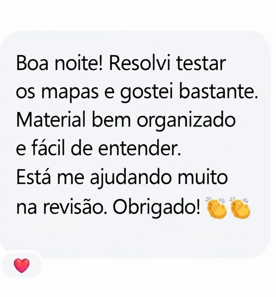 Depoimento sobre os mapas mentais